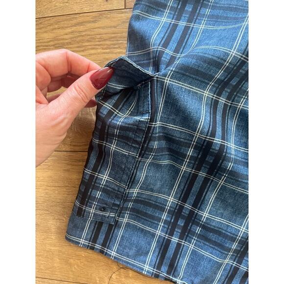 Vanphibian Series by Vans Plaid Board Shorts Size 10 Youth Boys - Picture 6 of 6